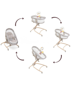 Chicco Baby Hug Armonia multifunkcionalna kolevka&stolica 4 u 1 Scandinavian