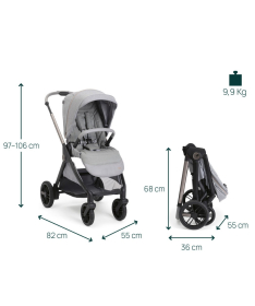 Chicco Bellagio 2 kolica za bebe Lunar Rock