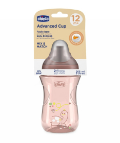 Chicco Advanced No Spill čaša za decu 12m+ Roze