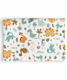 Textil jastučnica za bebe 60x40cm Dino družina