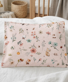 Textil jastučnica za bebe 40x50cm Cvetna družina
