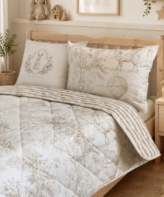 Textil Štep deka za decu 140x200cm Šumski svet