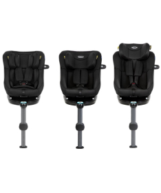 Graco Turn2me DLX i-Size Isofix auto sedište za bebe 40-105cm Midnight Black