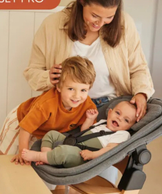 Hauck Alpha Newborn Set Pro drvena hranilica Grey