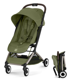 Cybex Orfeo kolica za decu do 22 kg Taupe frame Moss Green New