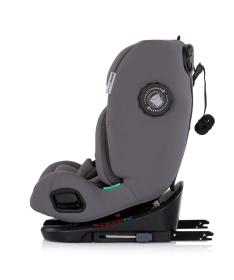 Chipolino Techno iGrow 360 Isofix auto sedište za bebu 40-150cm Charcoal