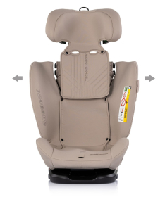 Chipolino Techno iGrow 360 Isofix auto sedište za bebu 40-150cm Latte