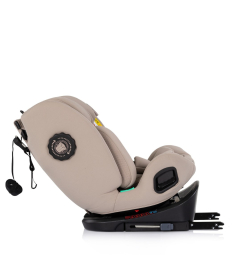 Chipolino Techno iGrow 360 Isofix auto sedište za bebu 40-150cm Latte