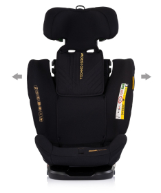 Chipolino Techno iGrow 360 Isofix auto sedište za bebu 40-150cm Noir