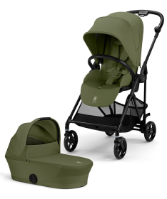 Cybex Melio Carbon kolica 2 u 1 sa nosiljkom - Moss Green New