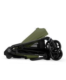 Cybex Melio Carbon kolica 2 u 1 sa auto sedištem Cloud G3 I-size - Moss Green&Moon Black