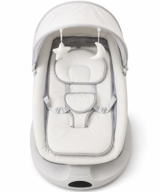 BBO Bella Plus električna ljuljaška za bebe White Stripes PD-B04D