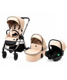 BBO Charm Lux kolica za bebe 3 u 1 Beige