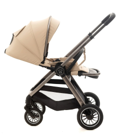 BBO Charm Lux kolica za bebe 3 u 1 Beige
