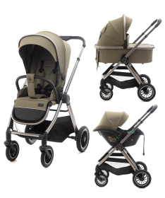 BBO Charm Lux kolica za bebe 3 u 1 Green