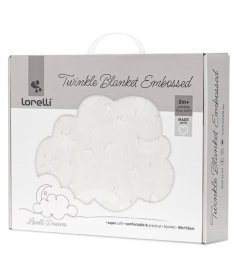Lorelli Twinkle ćebe za bebe 80x110cm White