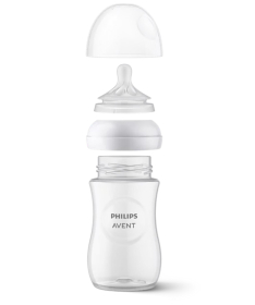 Avent flašica za bebe 3m+ Natural Response srednji protok 260ml SCY903/74