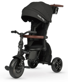 QPlay Combo Max tricikl za decu do 25 kg Black