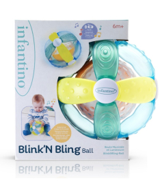 Infantino svetleća lopta za bebe Blink’N Bling Ball 22115480