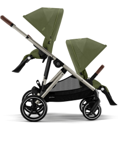 Cybex Gazelle S kolica za blizance Taupe frame - Moss Green