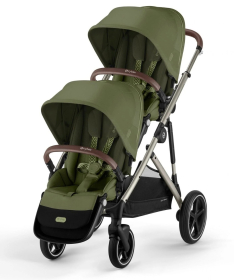 Cybex Gazelle S kolica za blizance Taupe frame - Moss Green