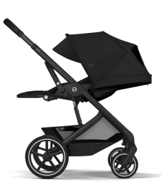 Cybex Balios S Lux kolica 2 u 1 sa sklopivom nosiljkom Moon Black