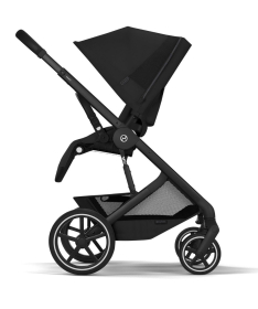 Cybex Balios S Lux kolica 2 u 1 sa sklopivom nosiljkom Moon Black