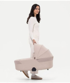 Cybex Balios S Lux kolica 2 u 1 sa sklopivom nosiljkom Moon Black