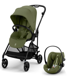 Cybex Melio Carbon kolica 2 u 1 sa auto sedištem Cloud G3 I-size - Moss Green