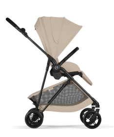 Cybex Melio Carbon kolica 2 u 1 sa nosiljkom - Almond Beige
