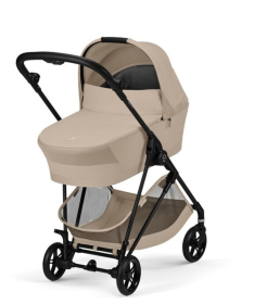 Cybex Melio Carbon kolica 2 u 1 sa nosiljkom - Almond Beige