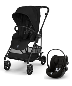 Cybex Melio Carbon kolica 2 u 1 sa auto sedištem Cloud G3 I-size - Magic Black NEW