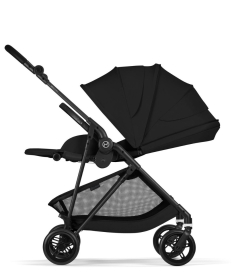 Cybex Melio Carbon kolica 2 u 1 sa nosiljkom - MAGIC BLACK NEW