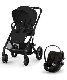 Cybex Balios S Lux kolica 2 u 1 sa auto sedištem Cloud G3 I-size plus - Moon&Magic Black