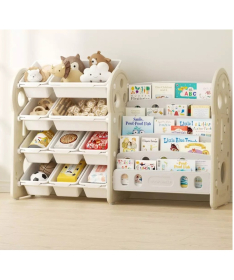Feelkids sistem za odlaganje igračaka Optima Kombo-XXL 129x35x85cm Bež
