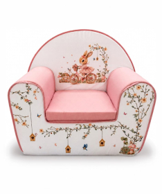 Tri Drugara foteljica za bebe Zeka roze