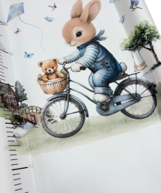 Deksi meka podloga za presvlačenje bebe Zeka 78x50cm Plava