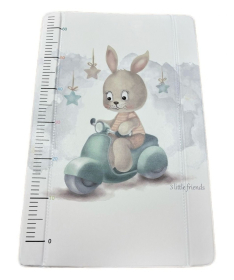 Deksi meka podloga za presvlačenje bebe Zeka na motoru 70x33cm Mint