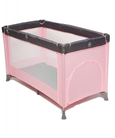 BBO Prenosivi Krevetac za Bebe 1 Nivo Dream&Play Pink