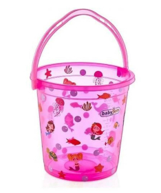 Babyjem kofica za kupanje bebe - Pink transparent Ocean