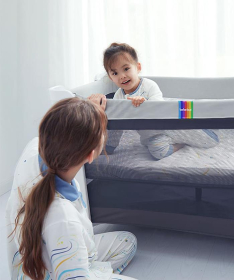 Bebebus Wish+ prenosivi krevetac za bebe sa dva nivoa White