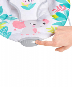 Bright Starts Ležaljka za bebe sa vibracijom Flamingo Vibes SKU12228