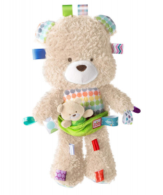Bright Starts Plišana igračka Meda Snuggle & Play Bear SKU11075