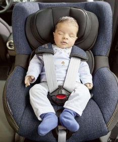 Britax Romer DualFix2 I-Size auto sedište za bebe 40-105 cm - Blue Marble