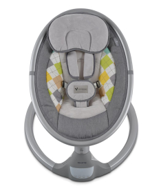 Cangaroo iSwing elektična ljuljaška za bebe Light Grey