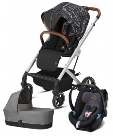 Cybex Balios S kolica 3 u 1 Values for Life Strenght sa auto sedištem Aton 5 black