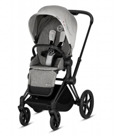 Cybex Priam Matt Black kolica za bebe 2 U 1 sa auto sedištem Cloud Z - Koi