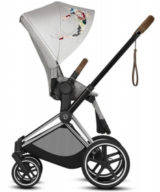 Cybex Priam Matt Black kolica za bebe 2 U 1 sa auto sedištem Cloud Z - Koi