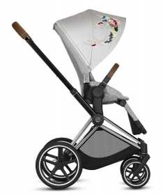 Cybex Priam Matt Black kolica za bebe 2 U 1 sa auto sedištem Cloud Z - Koi