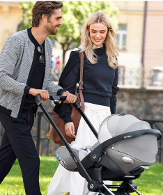Cybex Priam Matt Black kolica za bebe 2 U 1 sa auto sedištem Cloud Z - Koi